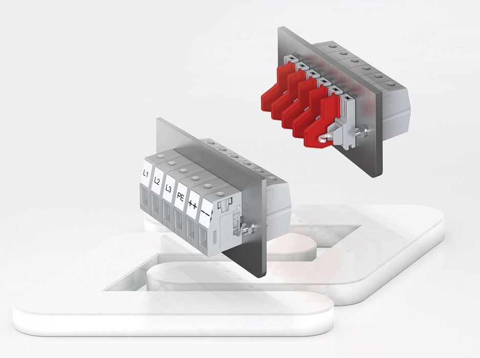 New SDK series lead-through terminals for 10 mm² and 16 mm² cross sections